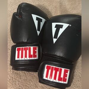 Pink Hand Wraps and boxing gloves